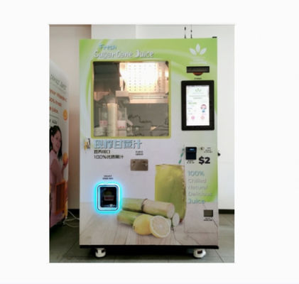 کیفیت  220V / 50Hz Sugarcane Vending Machine Juice Extractor For Restaurants Supermarkets کارخانه