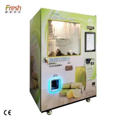 دستگاه فروش نیشکر تازه 220 ولتی چند کاره دستگاه آبمیوه گیری تجاری نیشکر
