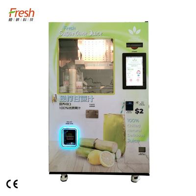 دستگاه فروش نیشکر تازه 220 ولتی چند کاره دستگاه آبمیوه گیری تجاری نیشکر