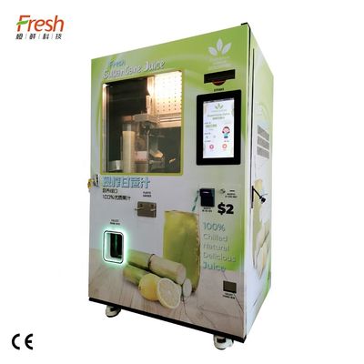 دستگاه فروش نیشکر تازه 220 ولتی چند کاره دستگاه آبمیوه گیری تجاری نیشکر