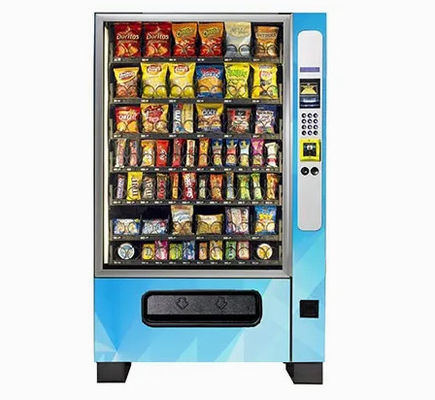 دستگاه فروش خودکار Combo Hospital 350W رنگ سفارشی برای میان وعده آب میوه