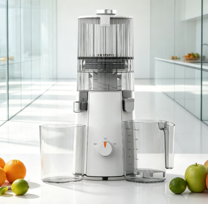 آبمیوه گیری هوشمند Fresh Smart HJ102A با تکنولوژی هوشمند - سیستم خاموش شدن خودکار هوشمند، موتور دقیق 55 دور در دقیقه، فناوری خودآزمایی، آماده برای آشپزخانه هوشمند با دسترسی به دستور پخت از طریق اپلیکیشن