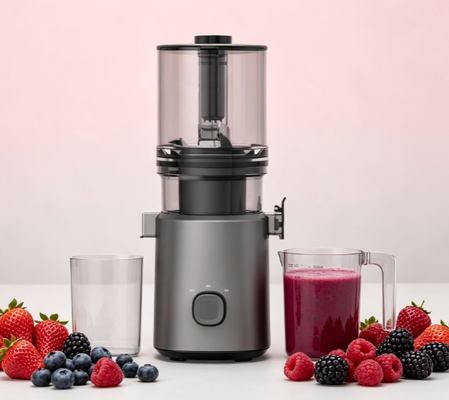 آبمیوه گیری آرام و هوشمند Fresh Smart HJ303 - بریزید. فشار دهید. سرو کنید. تمام شد.
