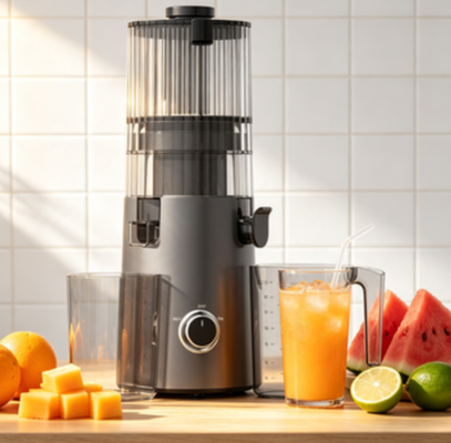 آبمیوه گیری آهسته جونده تازه هوشمند HJ103 — کمتر، بیشتر است