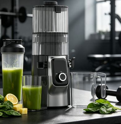 آبمیوه کش خانگی ضد اکسید HJ102C، بدون باقیمانده ی میش ماشین فشار میوه